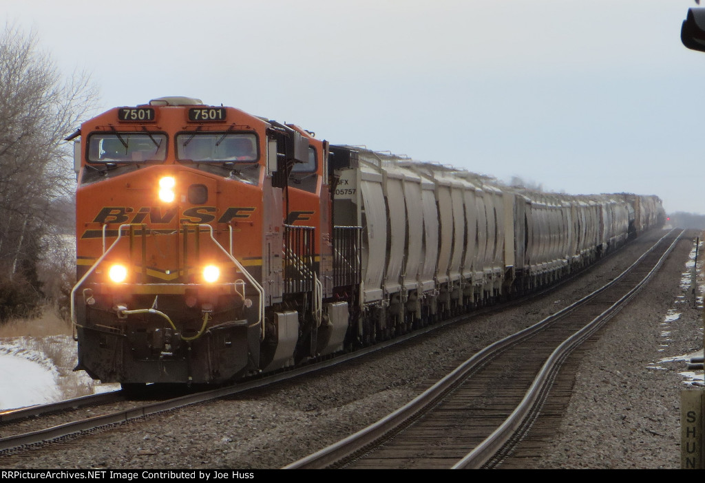 BNSF 7501 West